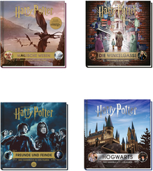 Harry Potter Paket - Sammler-Editionen zu den Filmen mit vielen Extras (4 Bücher)