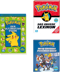 Pokémon - Buchpaket (3 Bücher)
