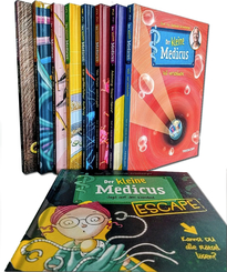 Sparpaket: Der menschliche K&ouml;rper f&uuml;r Kinder - Der kleine Medicus (9 B&uuml;cher)
