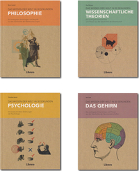 Das Wissen der Welt in 30 Sekunden - Psychologie, Philosophie, Wissenschaftliche Theorien, Das Gehirn (4 B&uuml;cher)